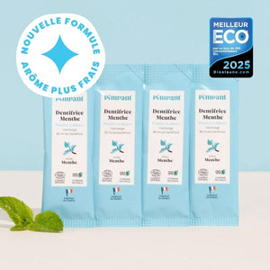 Recharges Dentifrice Menthe (x4) (NOUVELLE FORMULE)