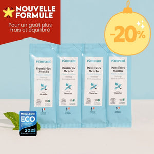 Recharges Dentifrice Menthe (x4) (NOUVELLE FORMULE)