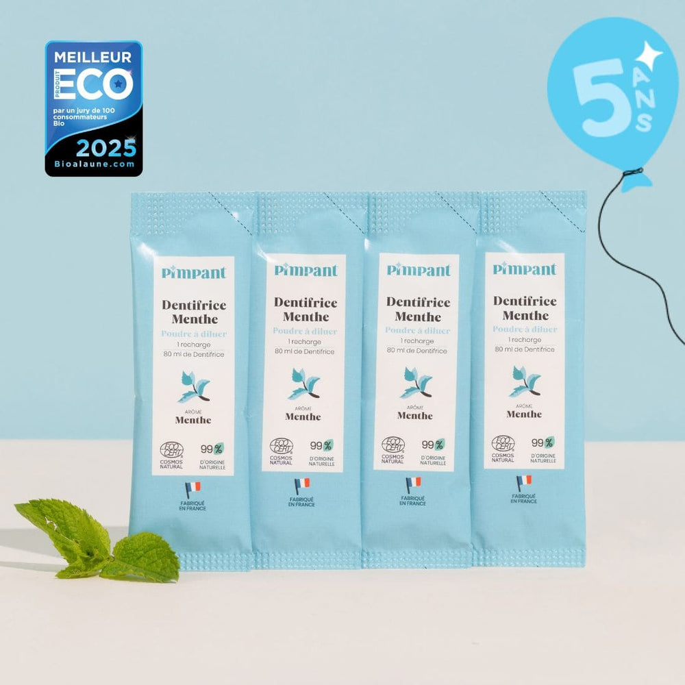 Recharges Dentifrice Menthe (x4)