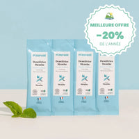 Recharges Dentifrice Menthe (x4) (NOUVELLE FORMULE)