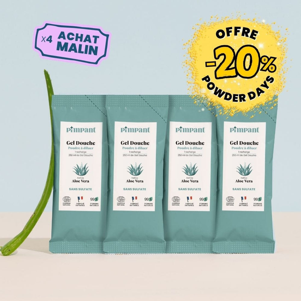 Recharges Gel Douche Aloe Vera (x4)