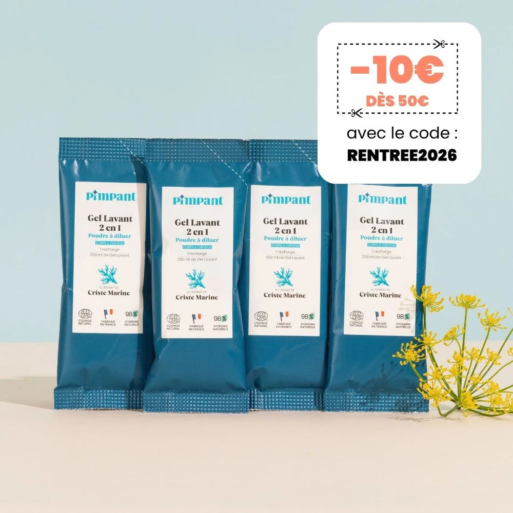 Recharges Gel Lavant 2-en-1 Corps & Cheveux (x4)