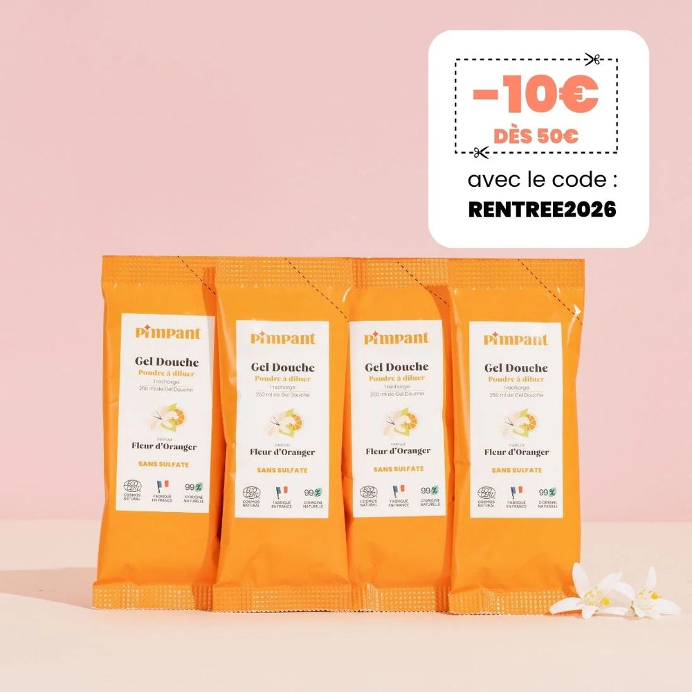 Gel douche Fleur d'Oranger (X4)
