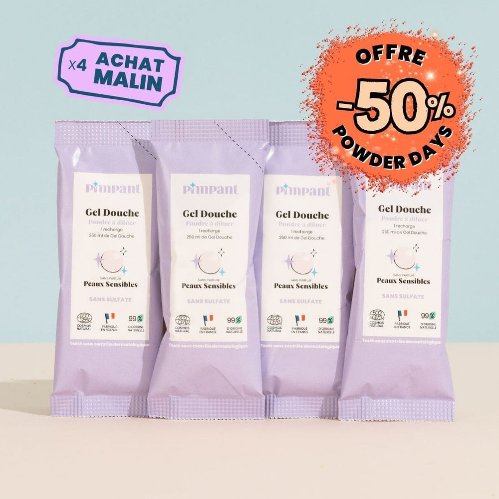 Gel douche Peaux Sensibles (X4)