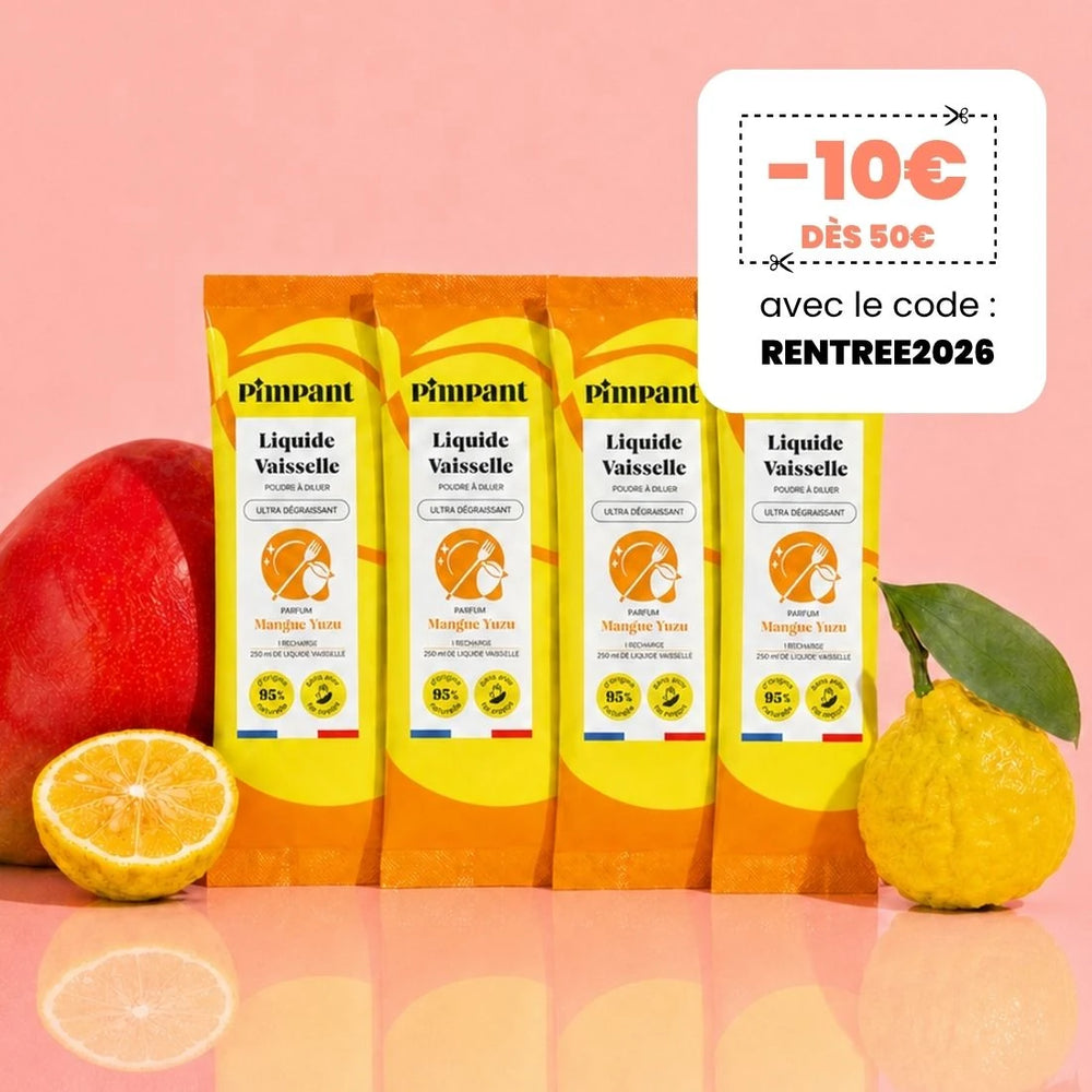 Recharges Liquide Vaisselle Mangue Yuzu (x4)