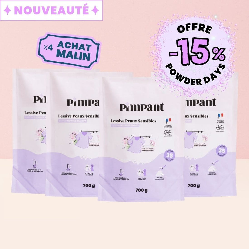 Recharges Lessive Peaux Sensibles (x4)