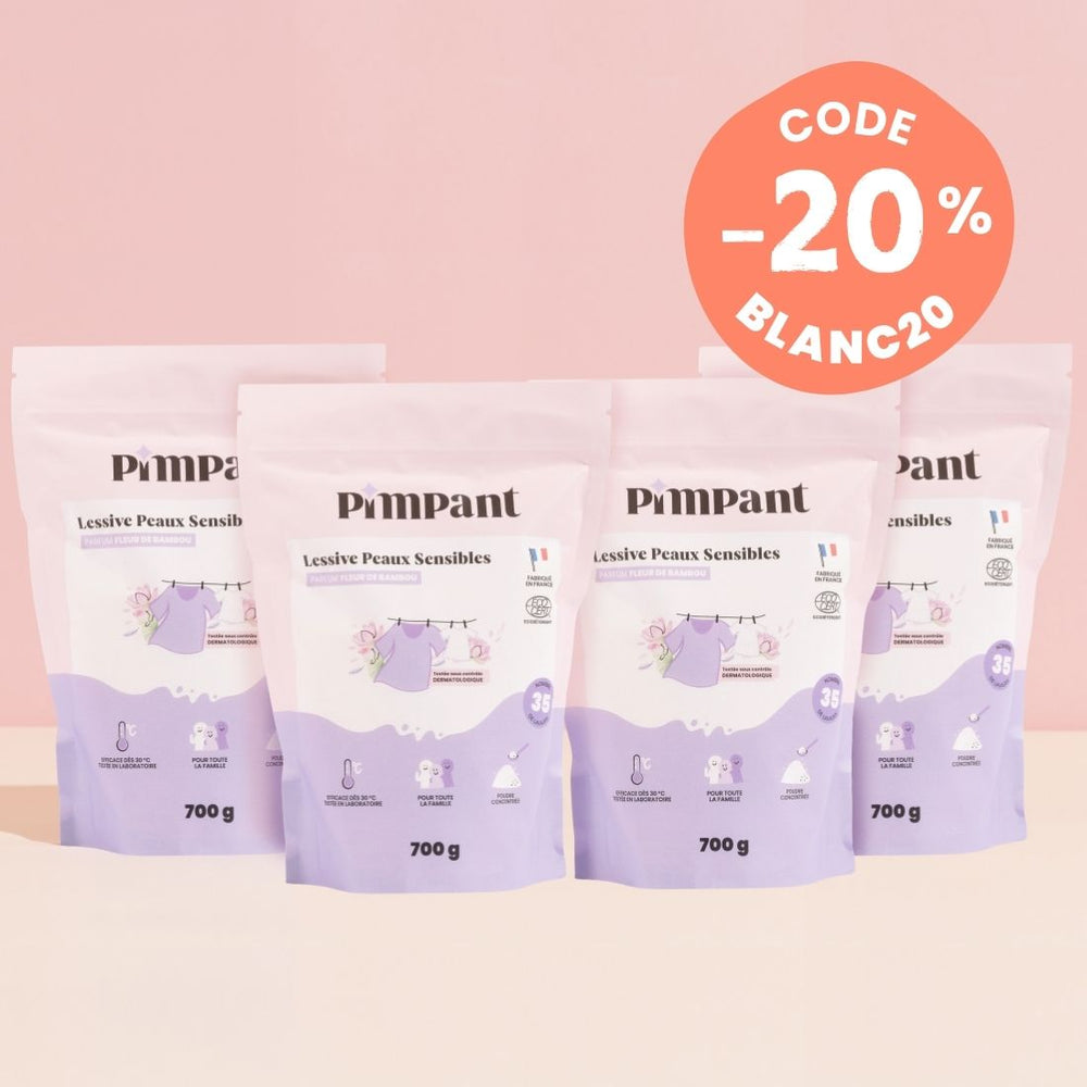 Recharges Lessive Peaux Sensibles (x4)