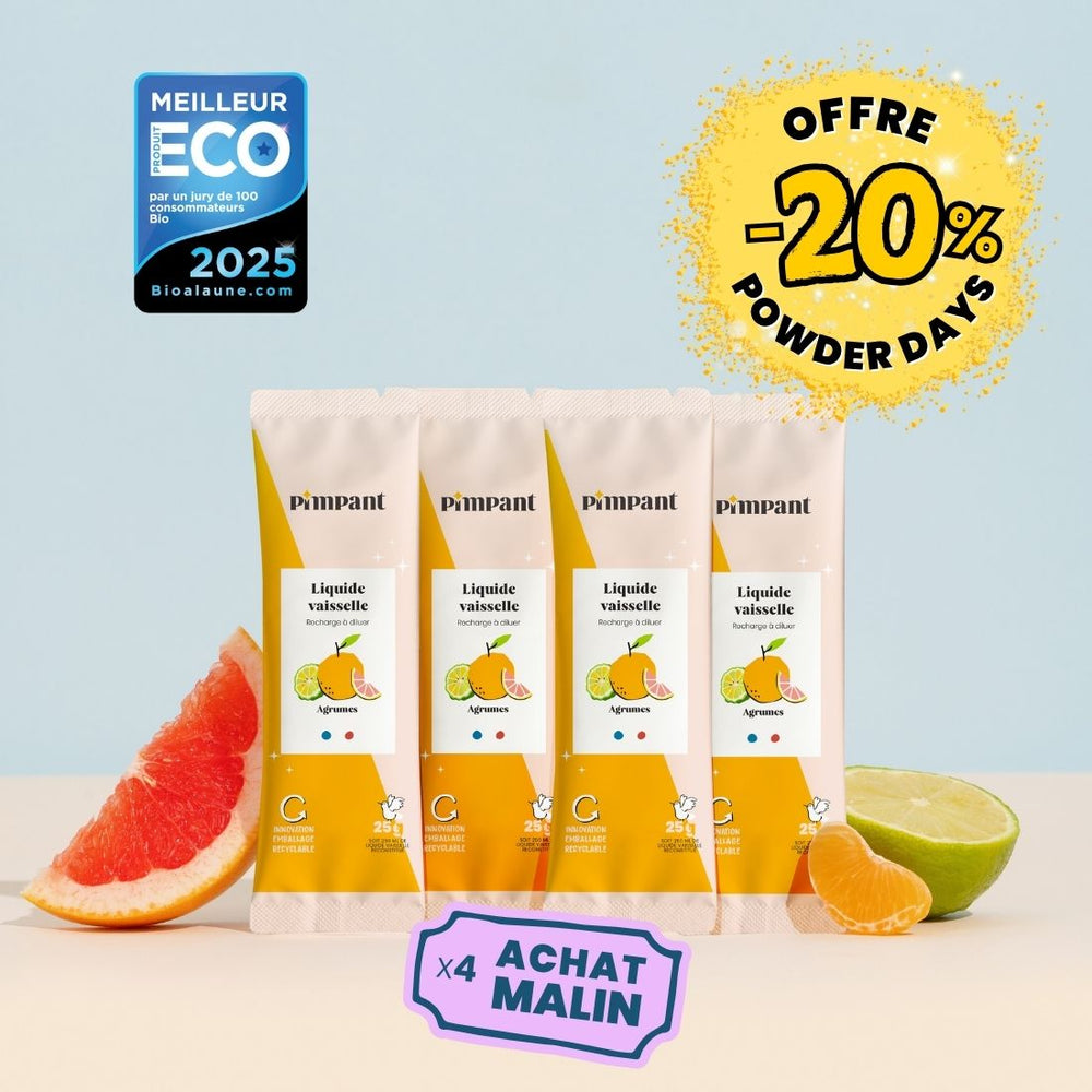 Recharges Liquide Vaisselle Agrumes (x4)