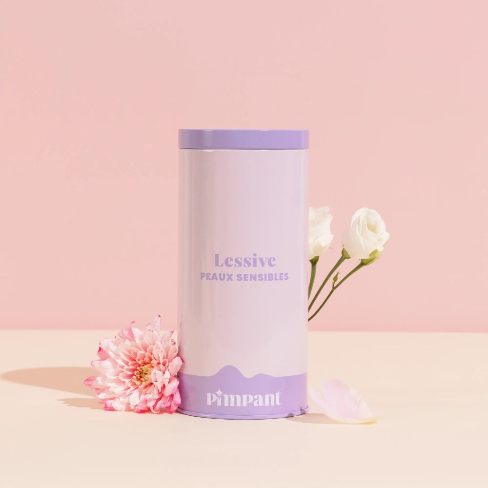 Boîte doseuse lessive peaux sensibles Pimpant
