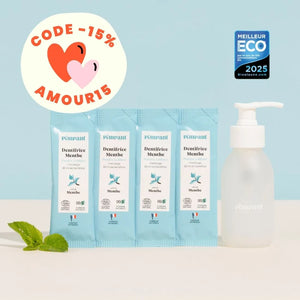 Pack Dentifrice Menthe (NOUVELLE FORMULE)