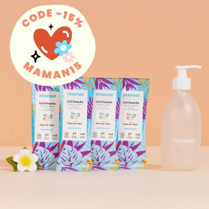 Pack Gel Douche Fleur de Tiaré