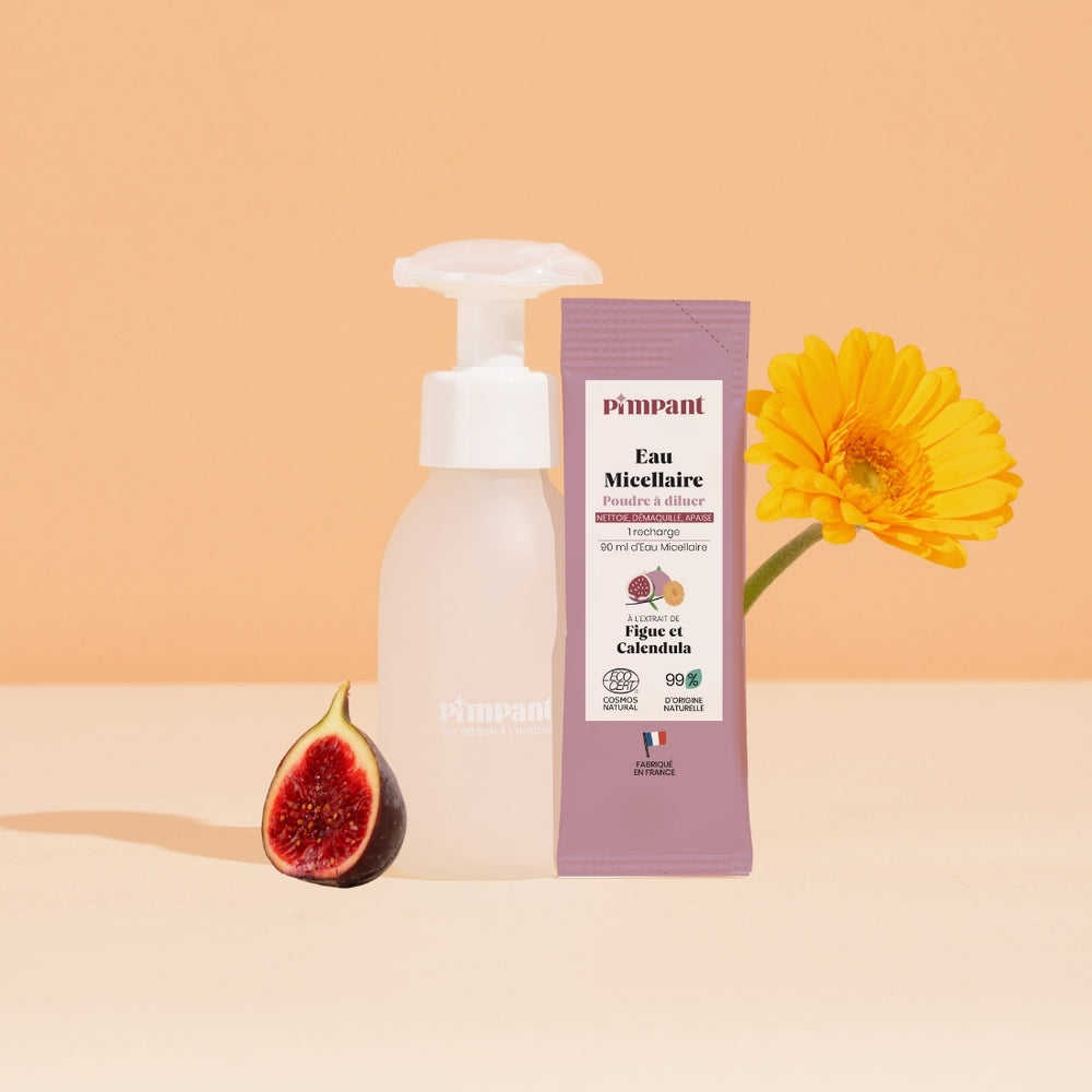 Kit Eau Micellaire Rechargeable et Naturelle Pimpant