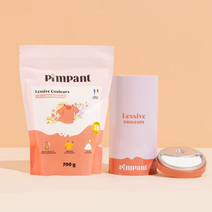 Kit Lessive Poudre Couleurs Pimpant avec doseur