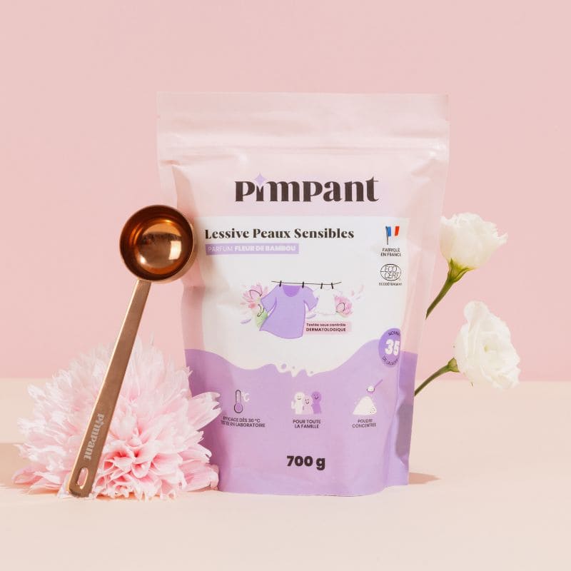 Nouveau Kit Lessive Peaux Sensibles Pimpant avec boîte doseuse