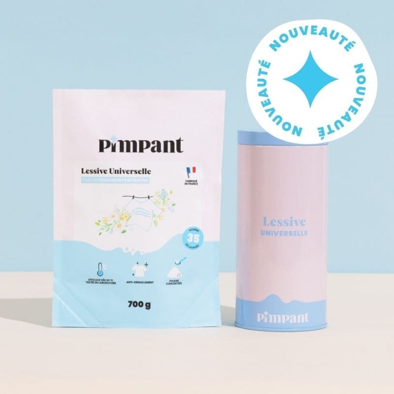 Kit Lessive Universelle Poudre - Anti-grisaillement | Pimpant