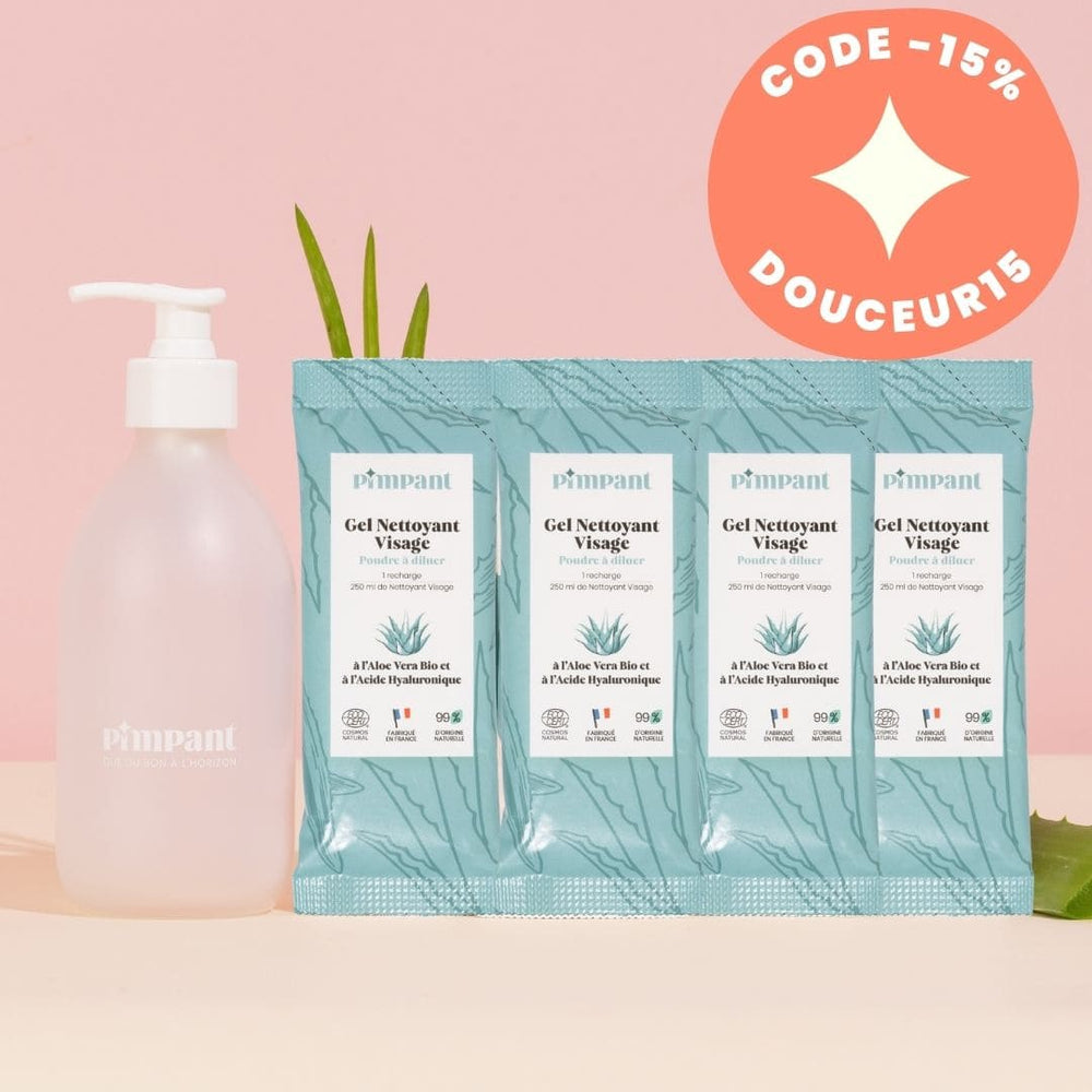 Pack Gel Nettoyant Visage Aloe Vera