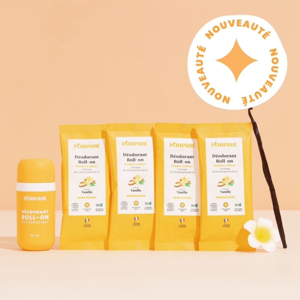 Pack Déodorant Roll-On Vanille