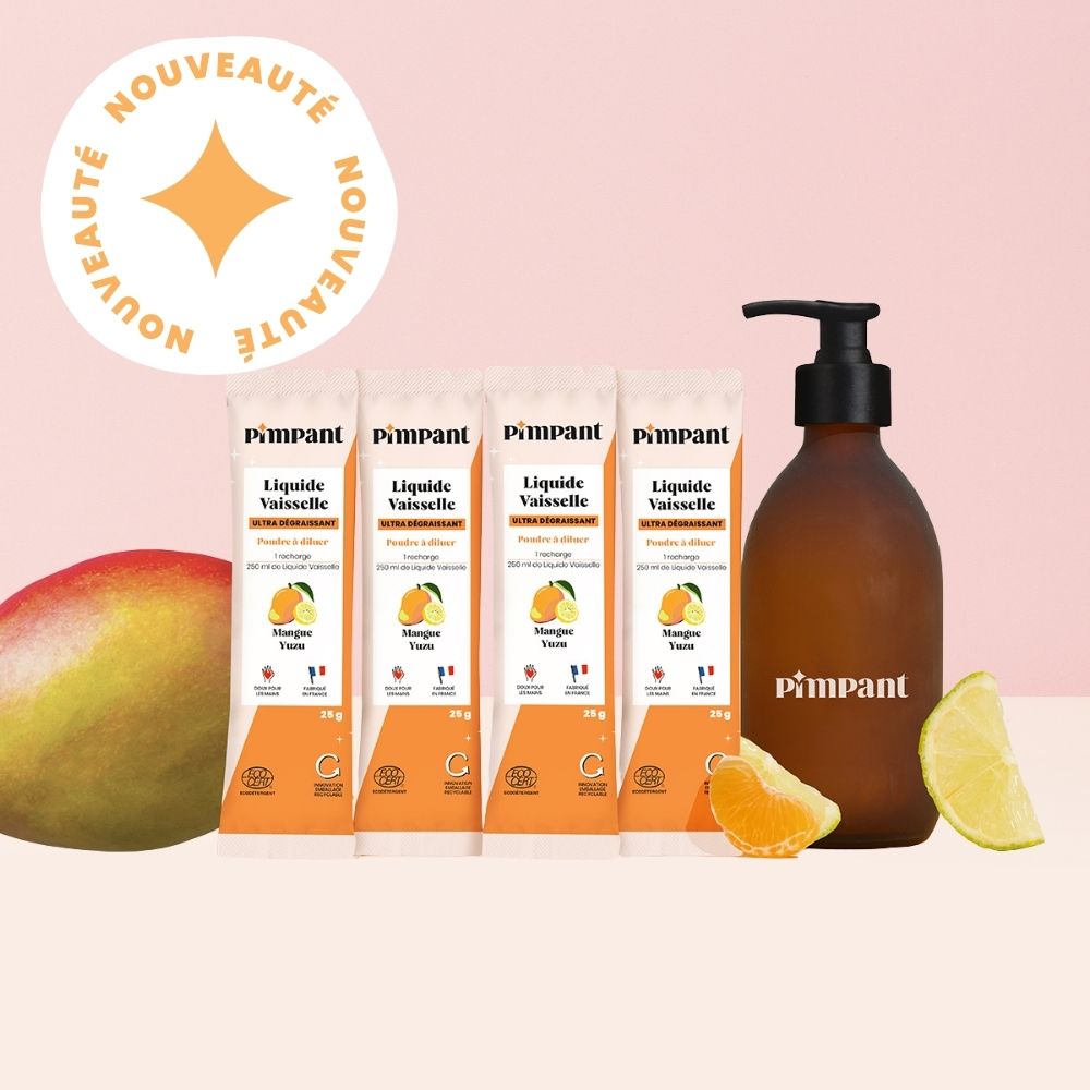 Pack Liquide Vaisselle Mangue Yuzu