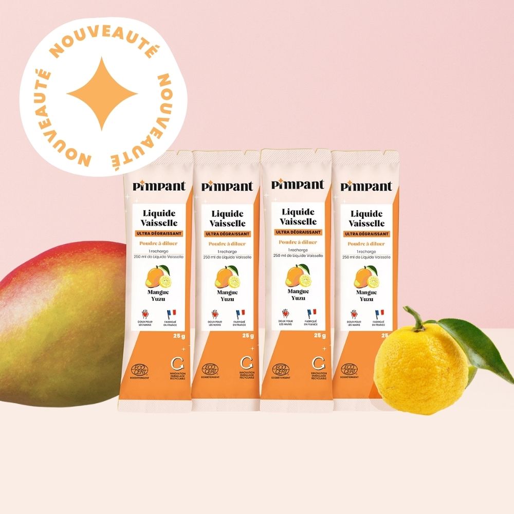 Recharges Liquide Vaisselle Mangue Yuzu (x4)