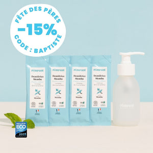 Pack Dentifrice Menthe (NOUVELLE FORMULE)