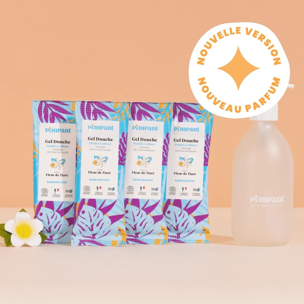 Pack Gel Douche Fleur de Tiaré