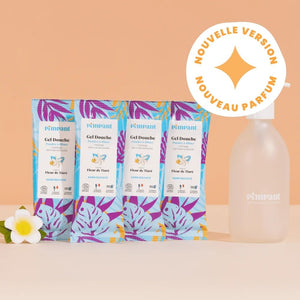 Pack Gel Douche Fleur de Tiaré
