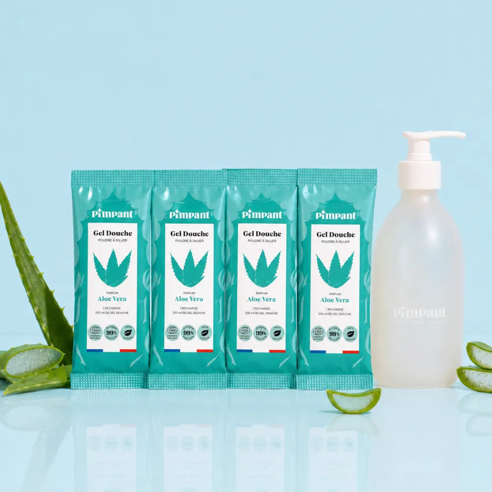 Pack Gel Douche Aloe Vera