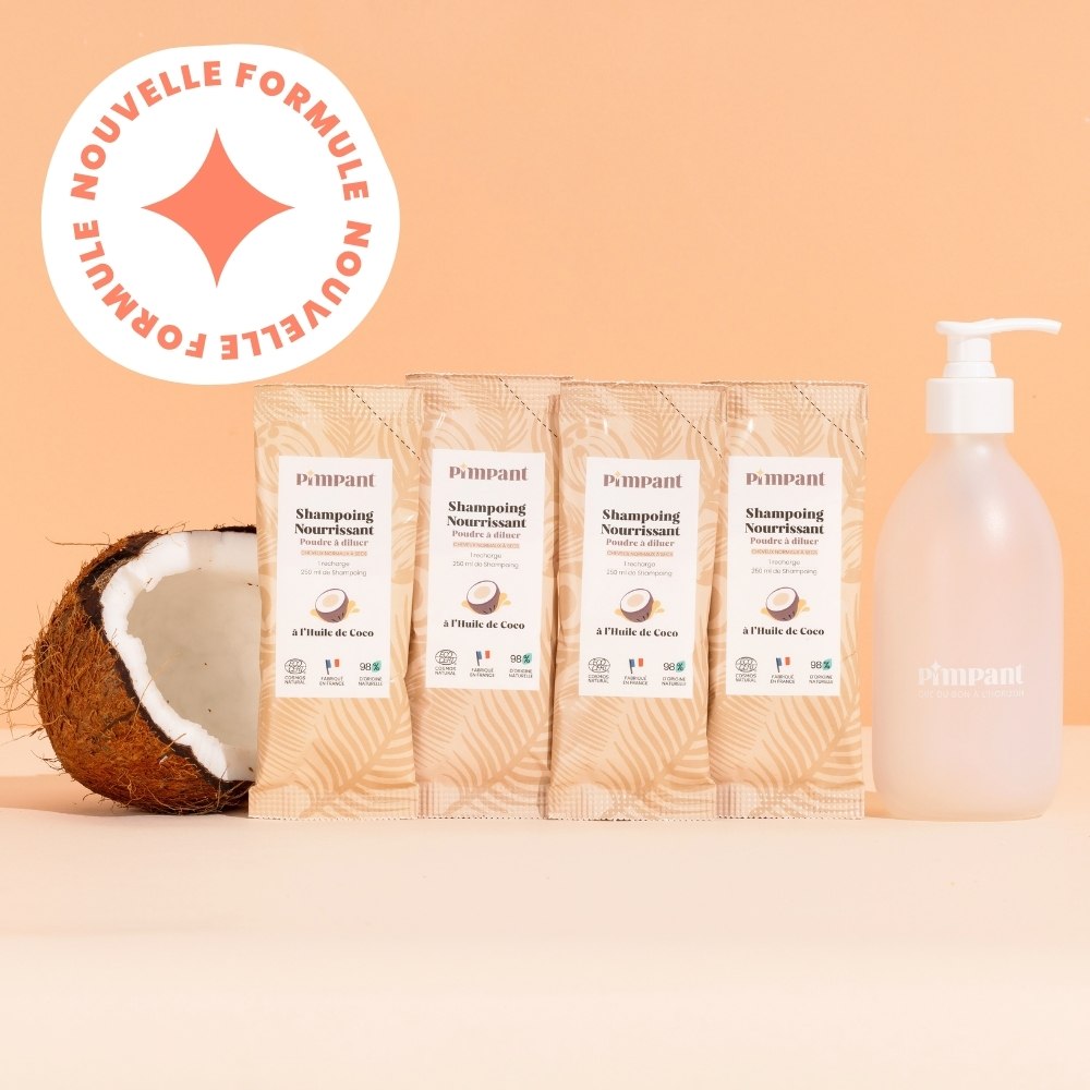 Pack Shampoing Nourrissant Rechargeable Pimpant
