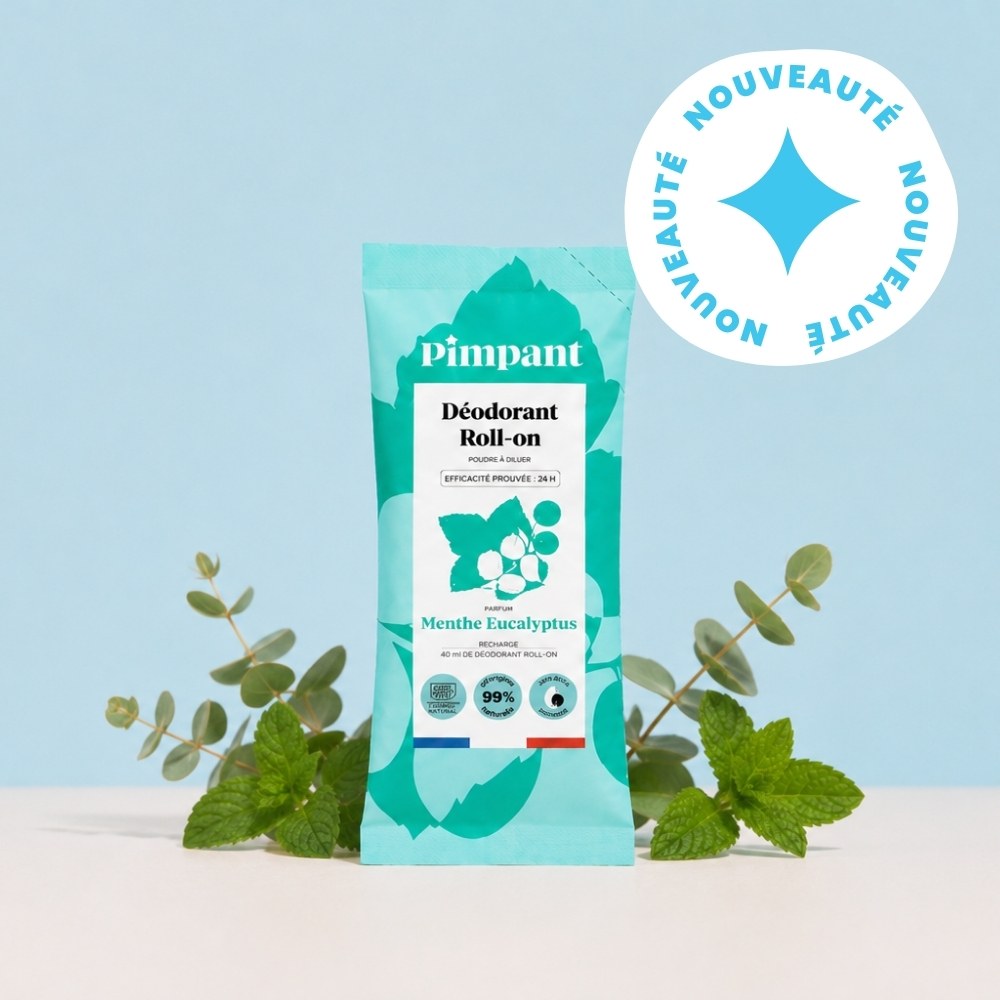 Recharge Déodorant Roll-On Menthe Eucalyptus DP