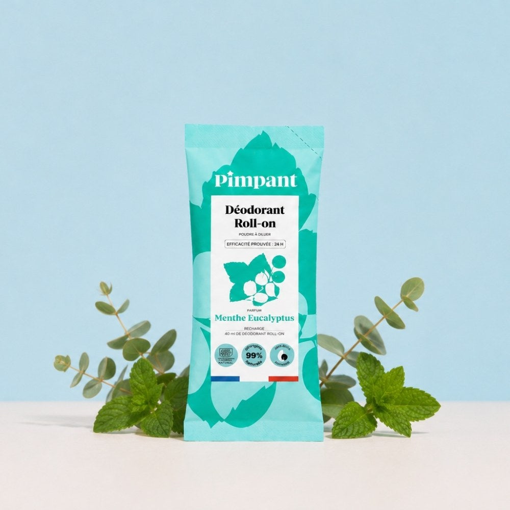 Recharge Déodorant Roll-On Menthe Eucalyptus DP