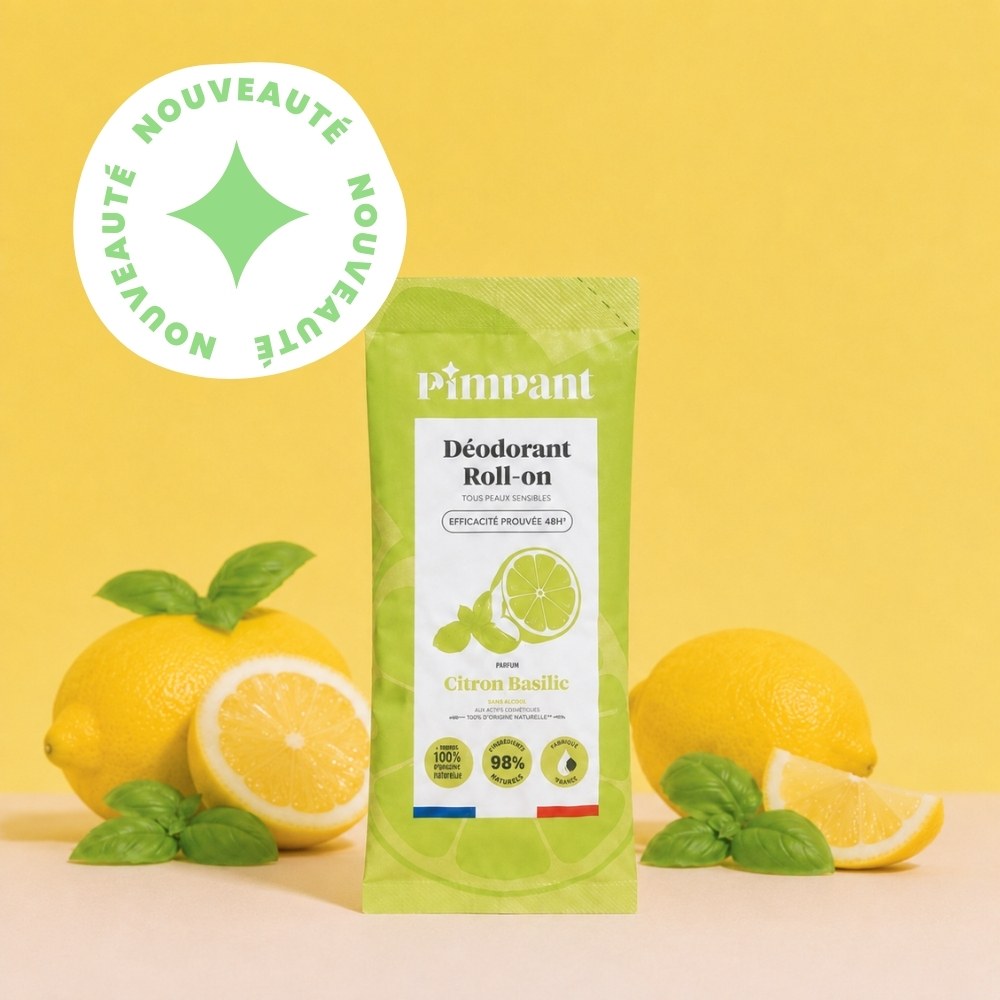 Recharge Déodorant Roll-On Citron-Basilic DP