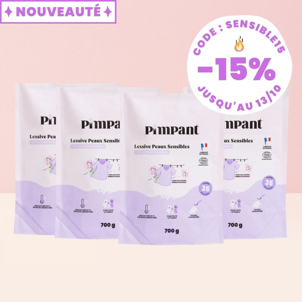 Recharges Lessive Peaux Sensibles (x4)