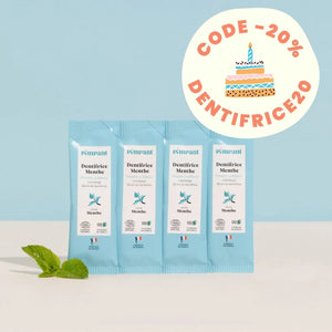 Recharges Dentifrice Menthe (x4) (NOUVELLE FORMULE)