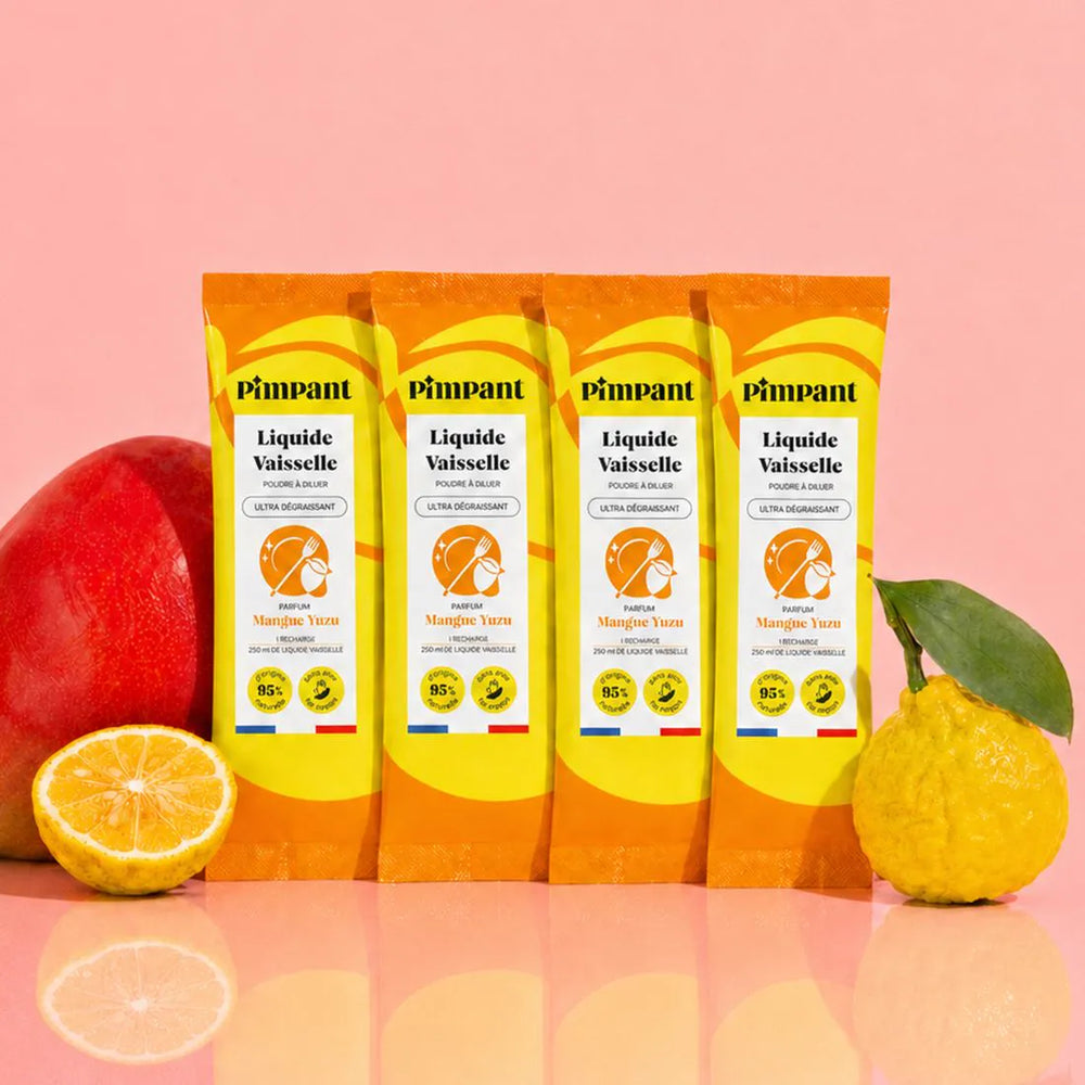 Recharges Liquide Vaisselle Mangue Yuzu (x4)
