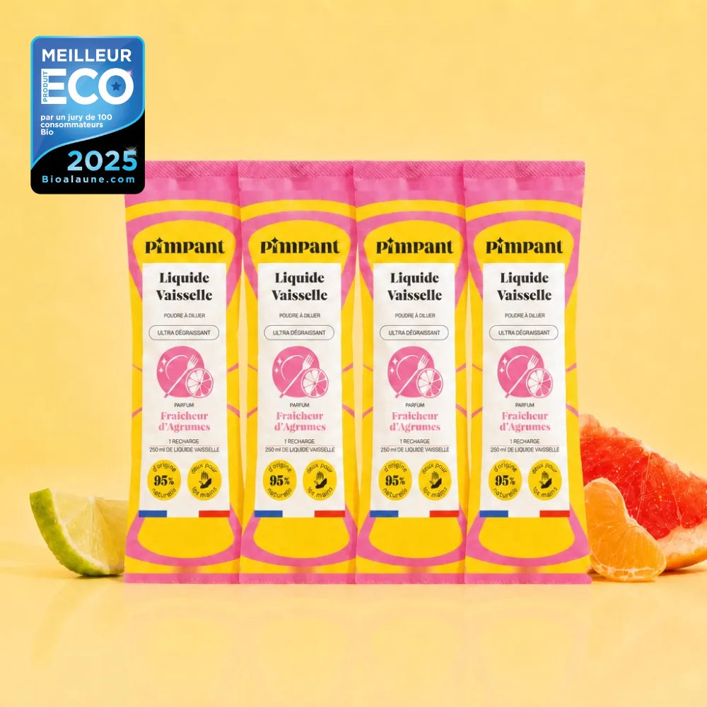 4 Recharges Liquide Vaisselle Agrumes (-20%)