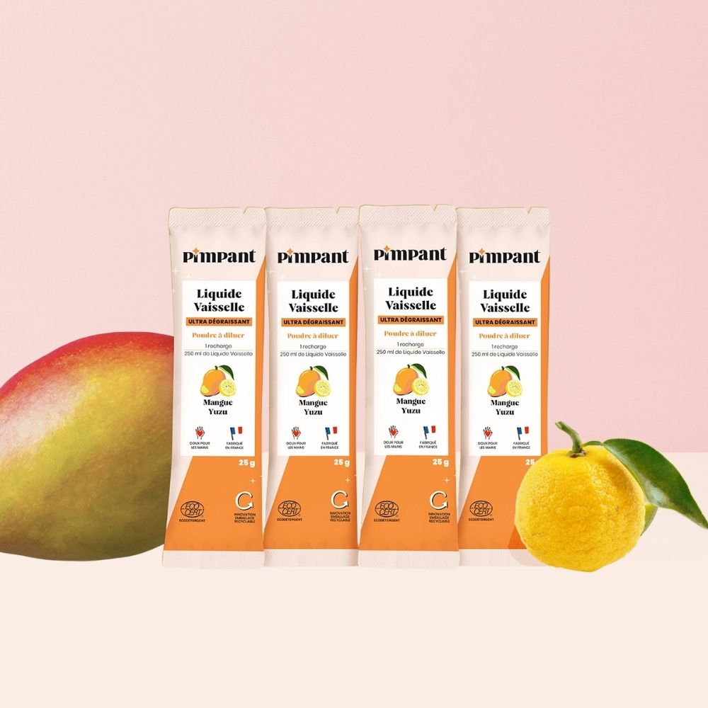 Recharges Liquide Vaisselle Mangue Yuzu (x4)