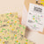 Zoom sur les 3 bee wraps et leur packaging