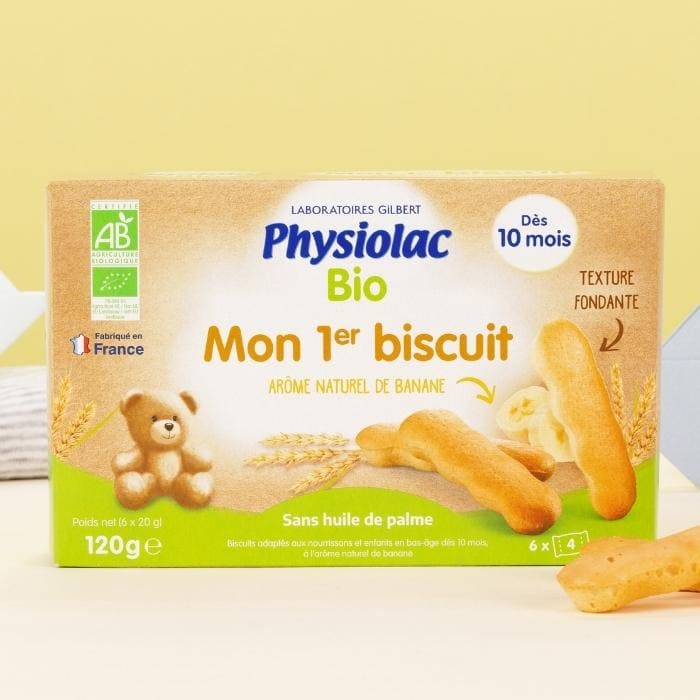 Biscuit Physiolac bio pour bébé dès 10 mois
